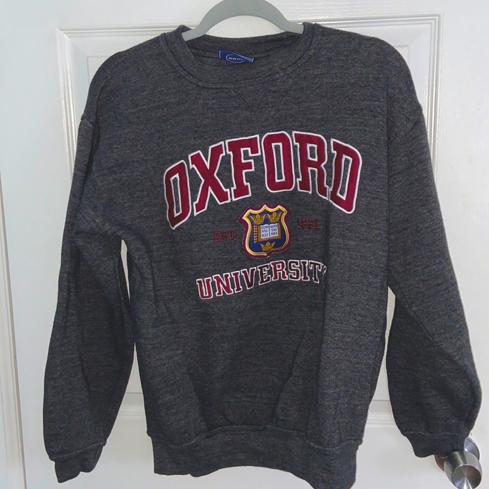 Oxford University Crew Neck Size Medium
